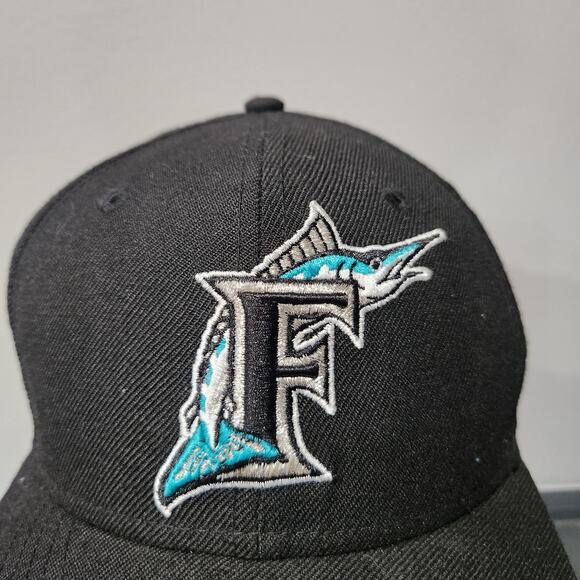 VTG Florida Marlins New Era 59Fifty Mens 7 World Series 2003 Cooperstown Hat Cap - Picture 4 of 16